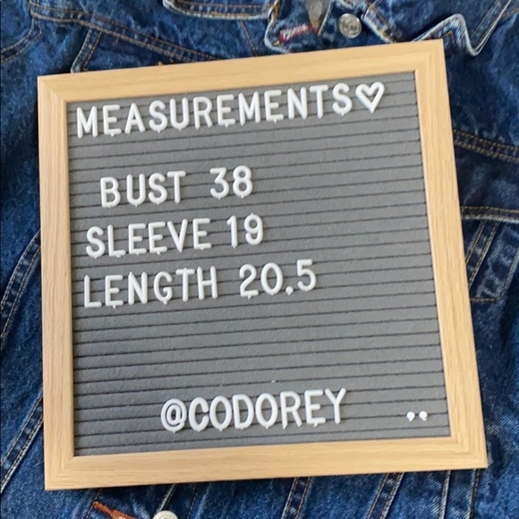 Cowboy Blues Princess Denim Jacket Small - Picture 6 of 6